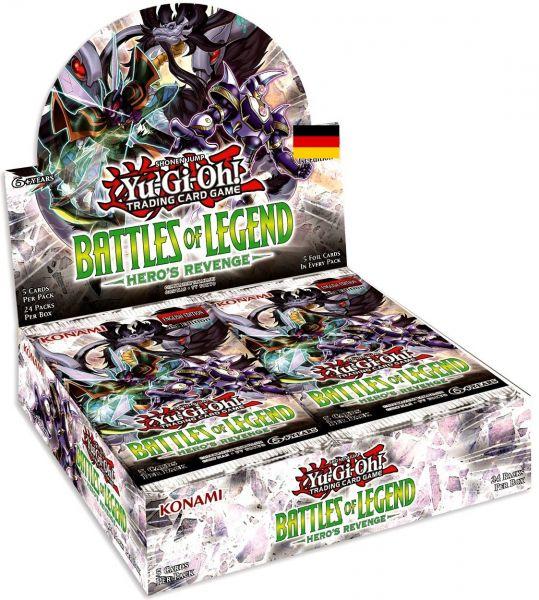 Produktbild Yu-Gi-Oh Battles of Legend: Hero's Revenge Booster Display -! (Englisch, Booster Display)