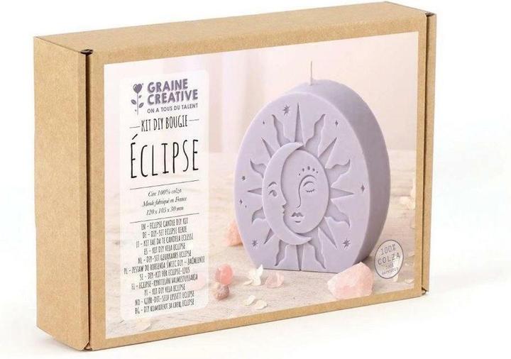Produktbild Graine Créative Bastelset Kerzen-DIY-Set Eclipse Violett