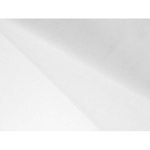 Thumbnail - Partydeco Fine Tulle, netting, white, 1.5 x 50m (1 pkt / 1 pc.)