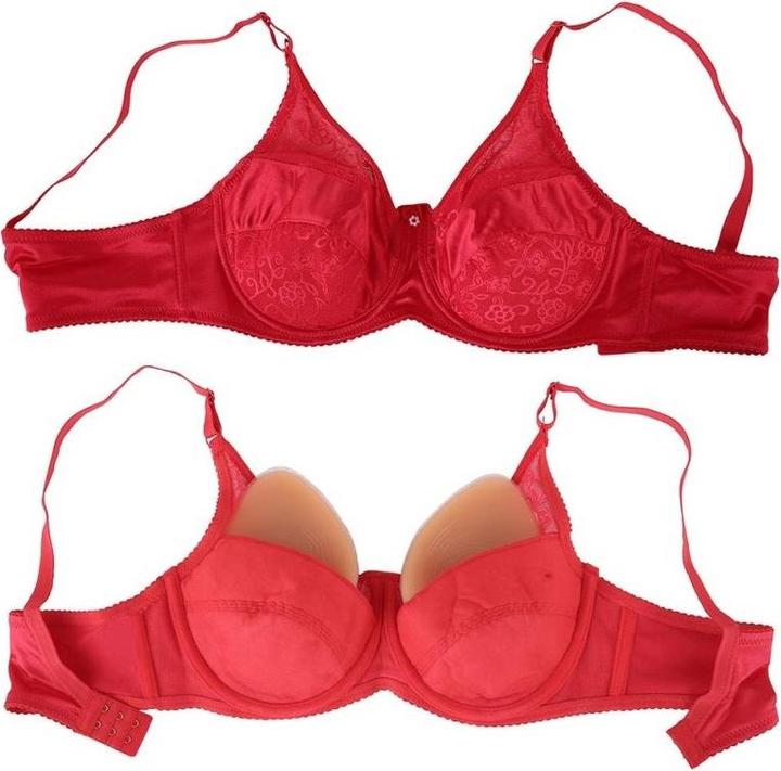 Produktbild NoGenderWear Spitzen-BH für Brustprothesen (L)