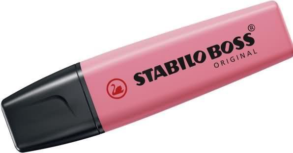 Produktbild STABILO BOSS ORIGINAL Pastel Textmarker (Kirschblütenrosa, 5 mm, 1 x)