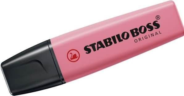 Produktbild STABILO BOSS ORIGINAL Pastel Textmarker (Kirschblütenrosa, 5 mm, 1 x)