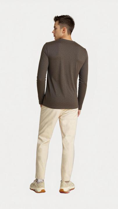 Actual product image U.S. Polo ASSN. Longsleeve Langarmshirt mit Rundhalsausschnitt R-Neck (M)