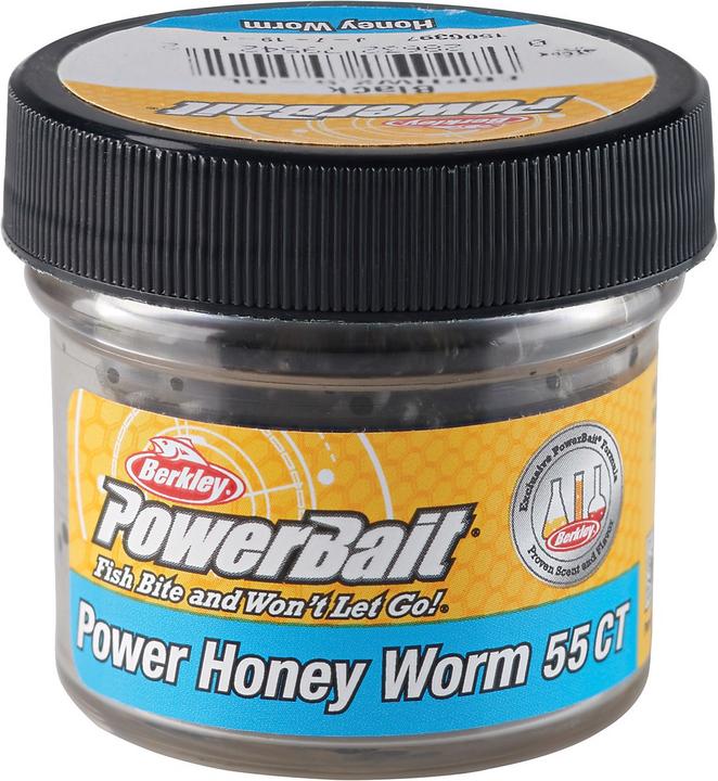 Powerbait Power Honey Worms Black (2.50 cm)