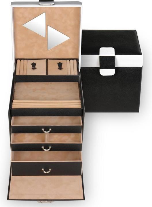 Produktbild Sacher 80.000.517643 - Schmuckkasten Lisa nero bianco schwarz