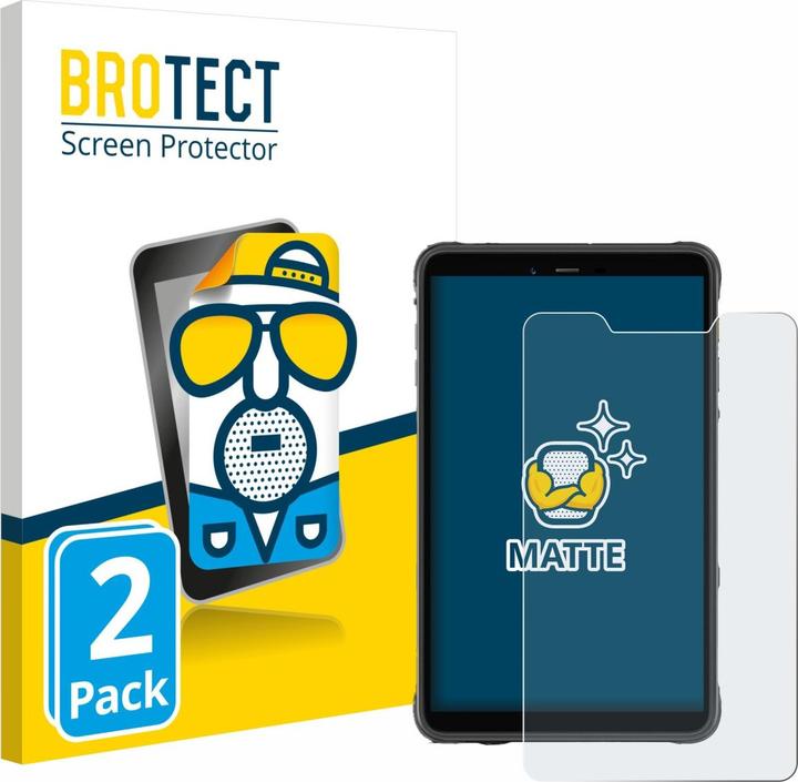 Productafbeelding BROTECT Entspiegelungsfolie Displayschutz Displayschutzfolie Folie Matt (2 Pcs., Ulefone Armor Pad Pro)