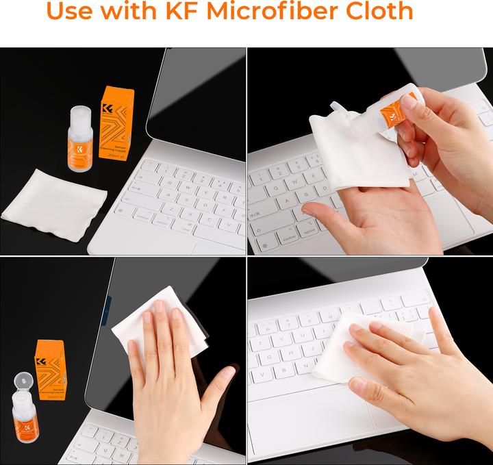 Image du produit K&F Concept Kit de liquide de nettoyage du capteur 20ml*10pcs