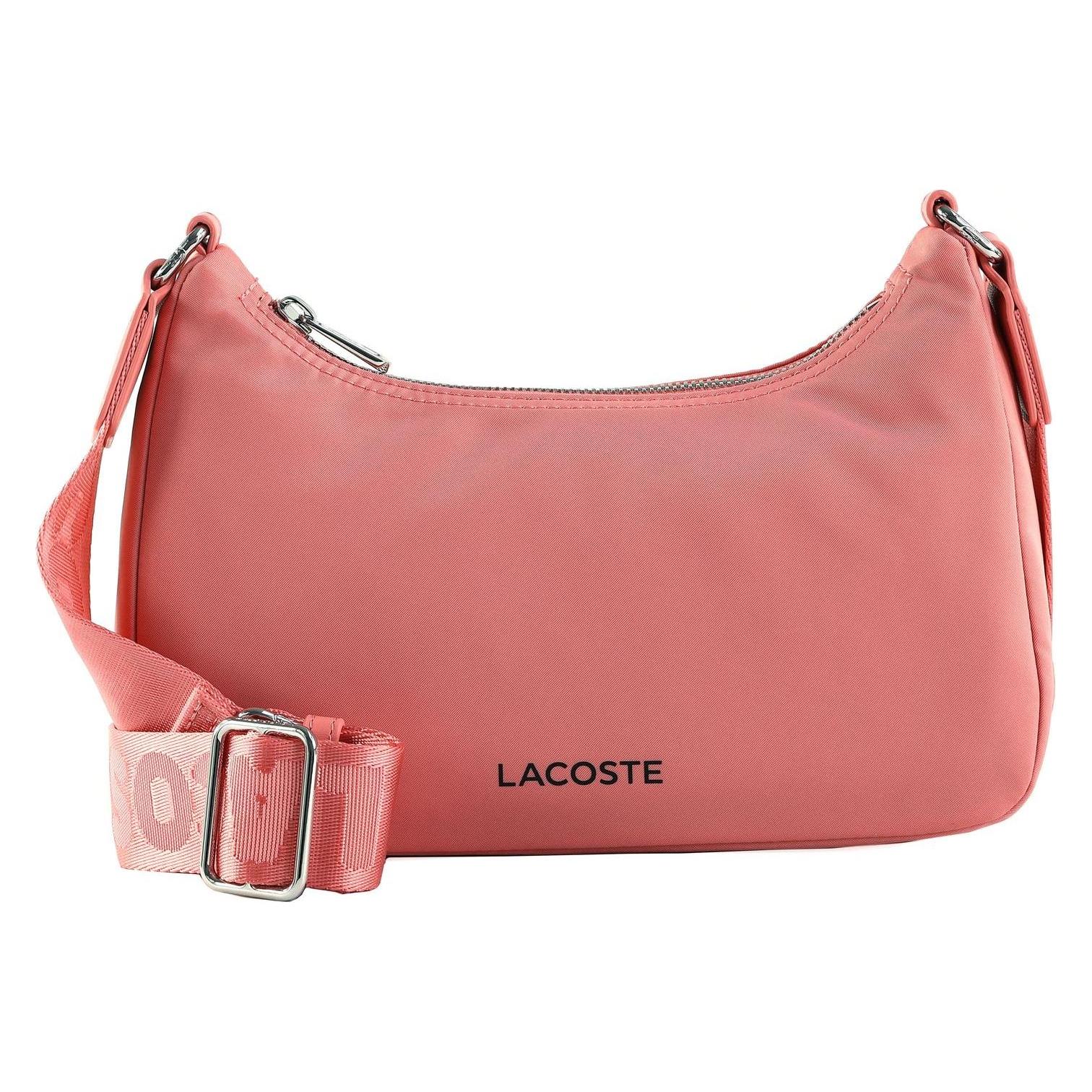 Lacoste, Unisex, Handtasche, Active Nylon Hobo Bag, Rosa