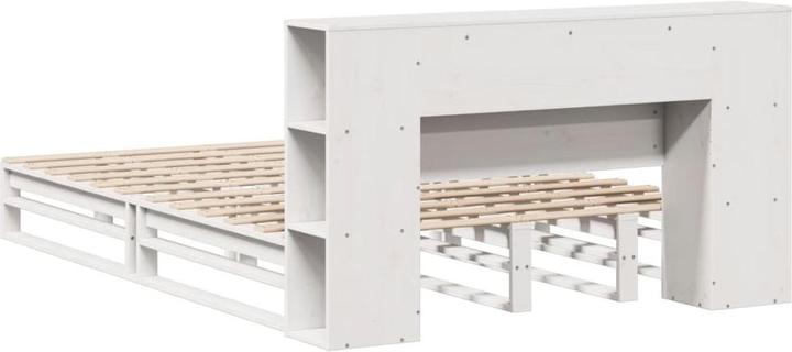 Image du produit vidaXL Bett mit Regal (135 x 190 cm)