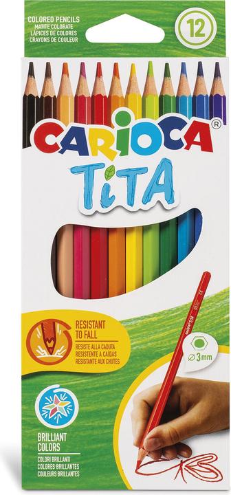 Produktbild Carioca Farbstift Tita E-12 (12x)