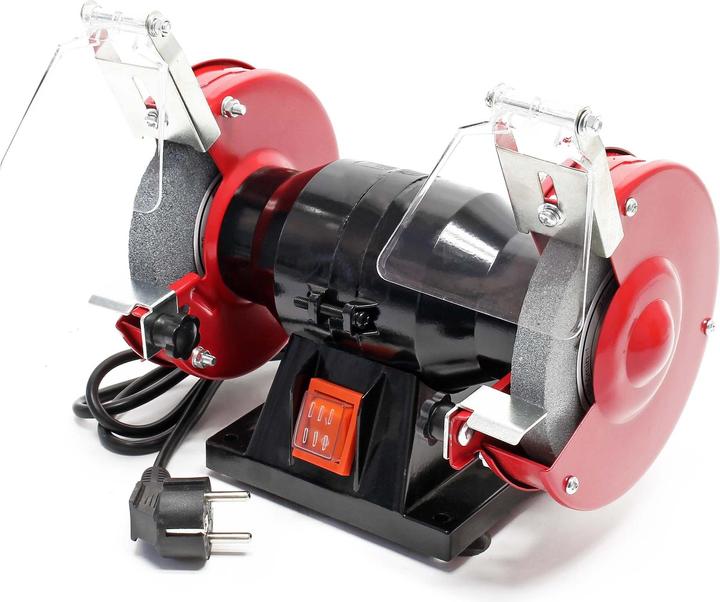 Produktbild Wiltec Doppelschleifmaschine 120W Ø125mm Doppelschleifer Schleifer Schleifgerät