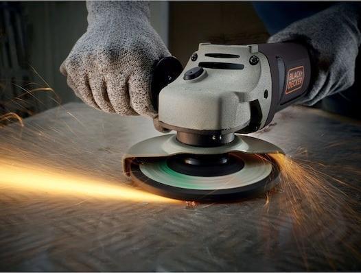 Actual product image Black & Decker BD 1200w 125mm NVR Grinder (125 mm)