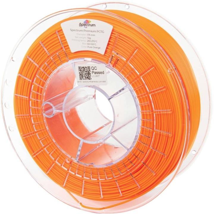 Immagine prodotto Filamento PCTG Arancione puro 1,0 kg 1,75 mm (PCTG, 1.75 mm, 1000 g)