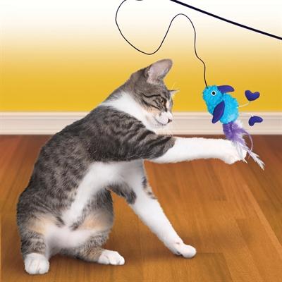 Image du produit KONG Teaser Feather (Canne à pêche chat)