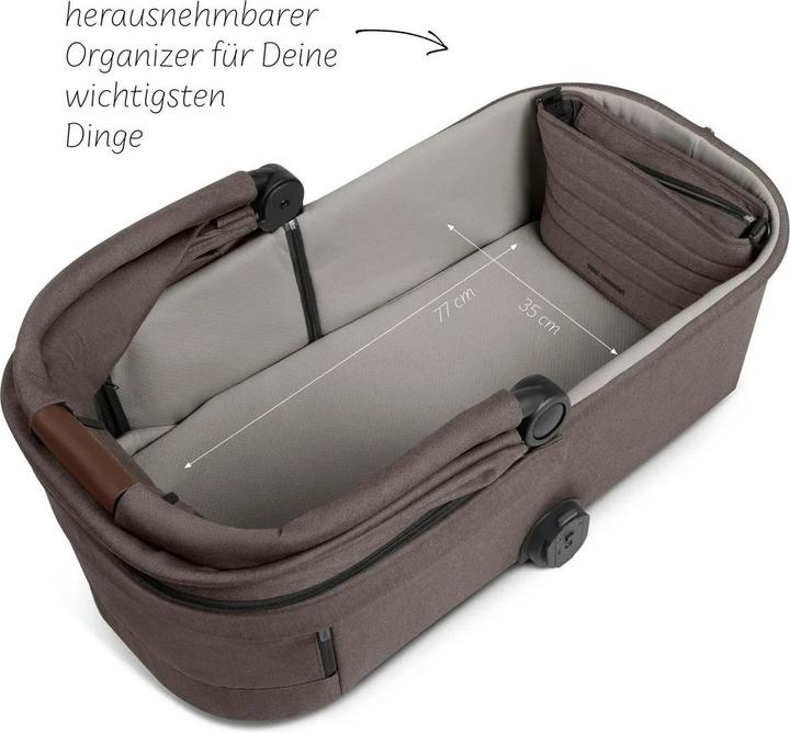 Actual product image ABC Design City Life Carrycot, Nature
