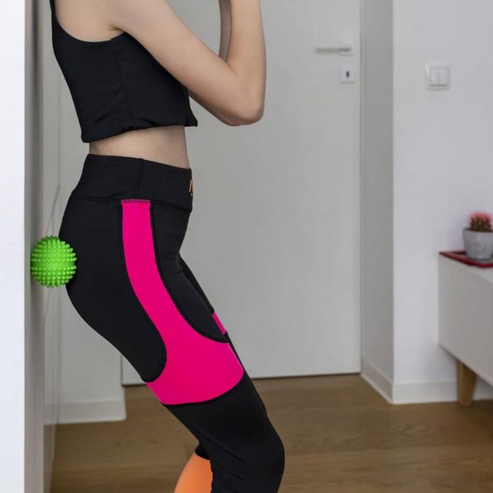 Actual product image Tullo Roller for massage and rehabilitation Duoball 15,5 cm
