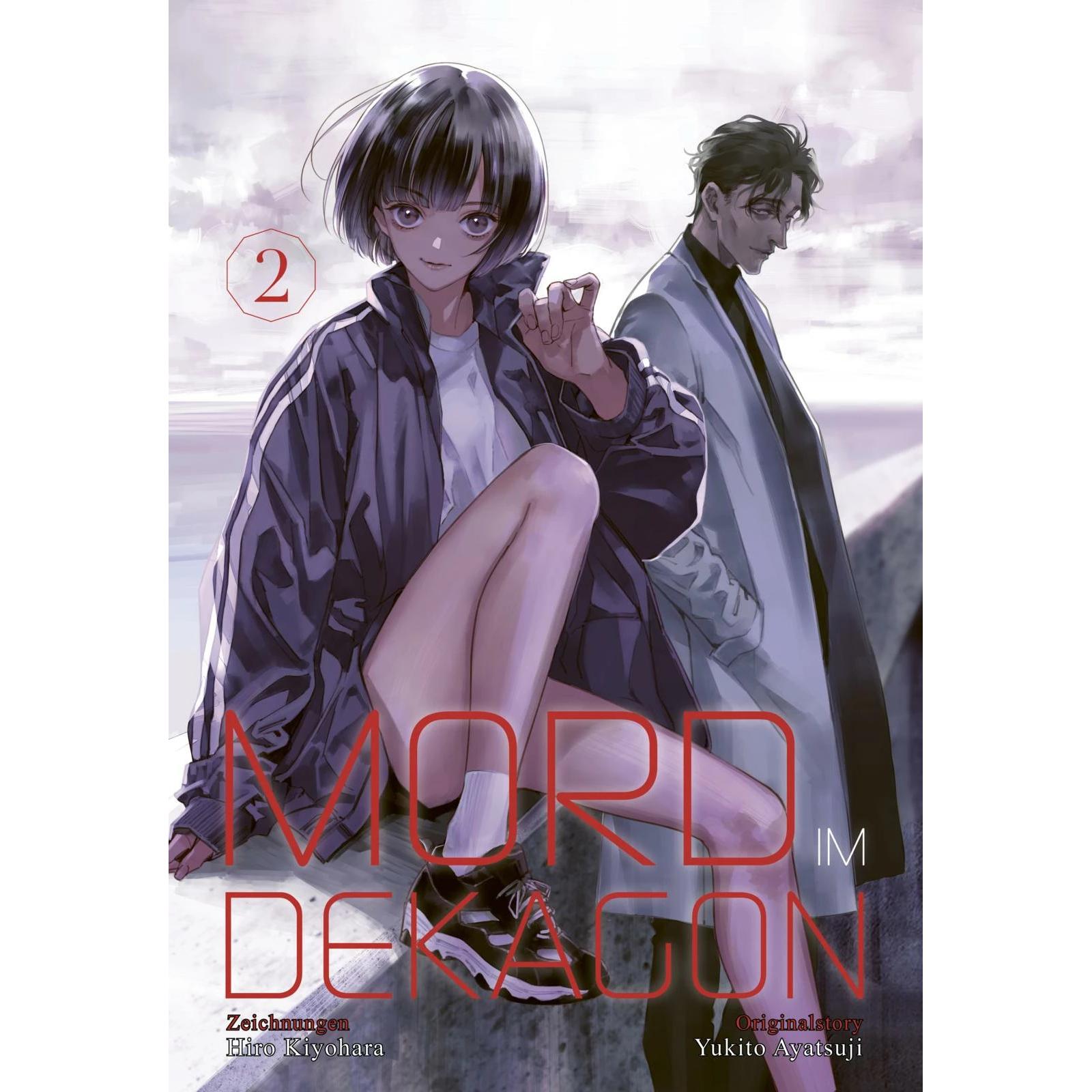 Mord im Dekagon 2, Belletristik von Yukito Ayatsuji, Hiro Kiyohara