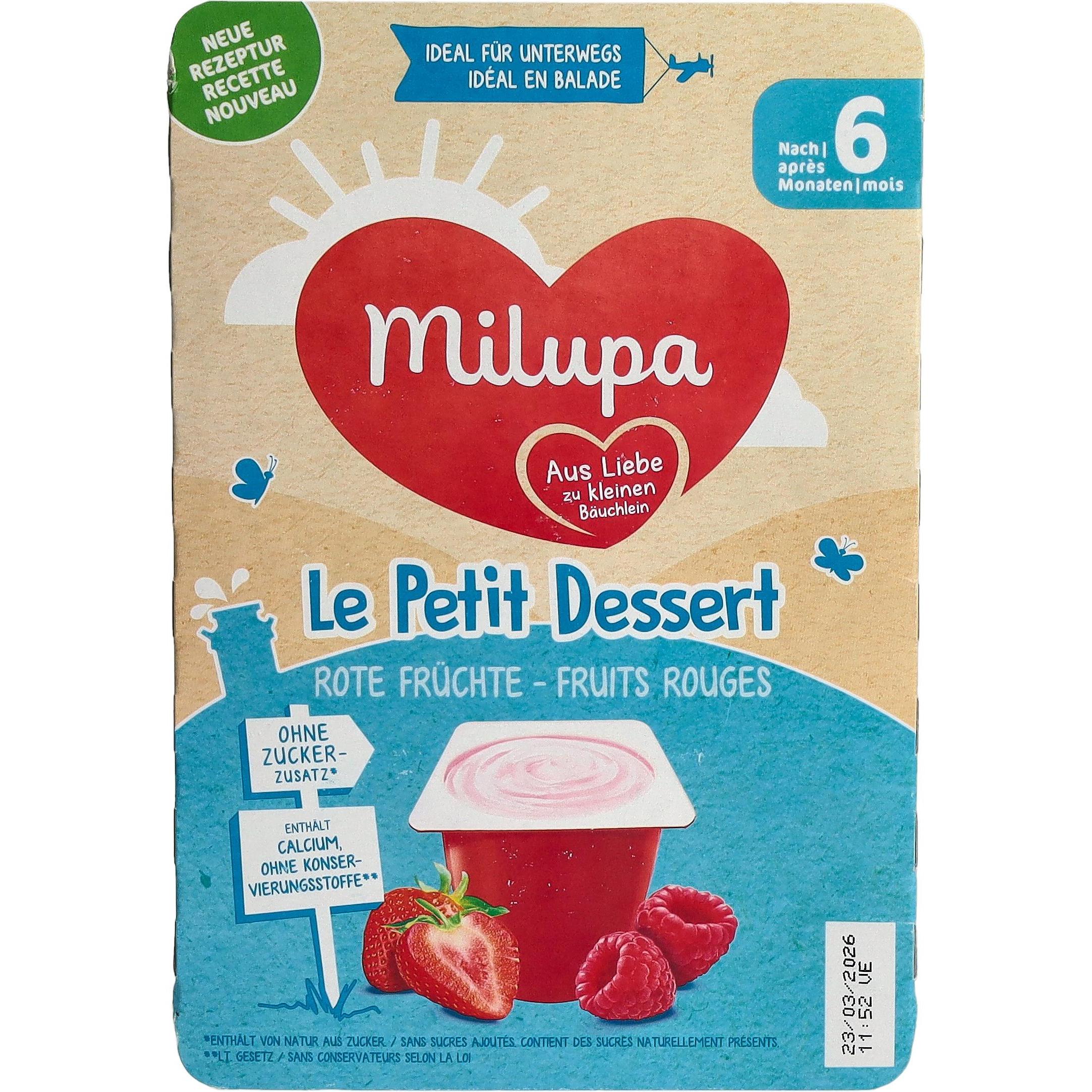 Milupa Le Petit Dessert Red Berries buy at Galaxus - Main Image