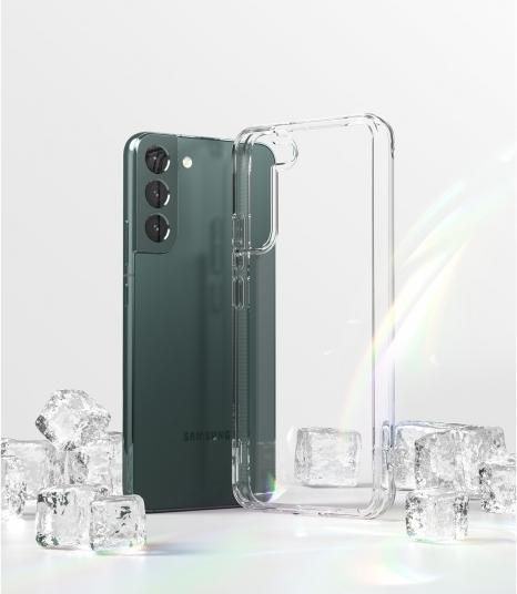 Actual product image Ringke Fusion tpu case with frame for Samsung galaxy s22 + (s22 plus) transparent (Samsung Galaxy S22+)