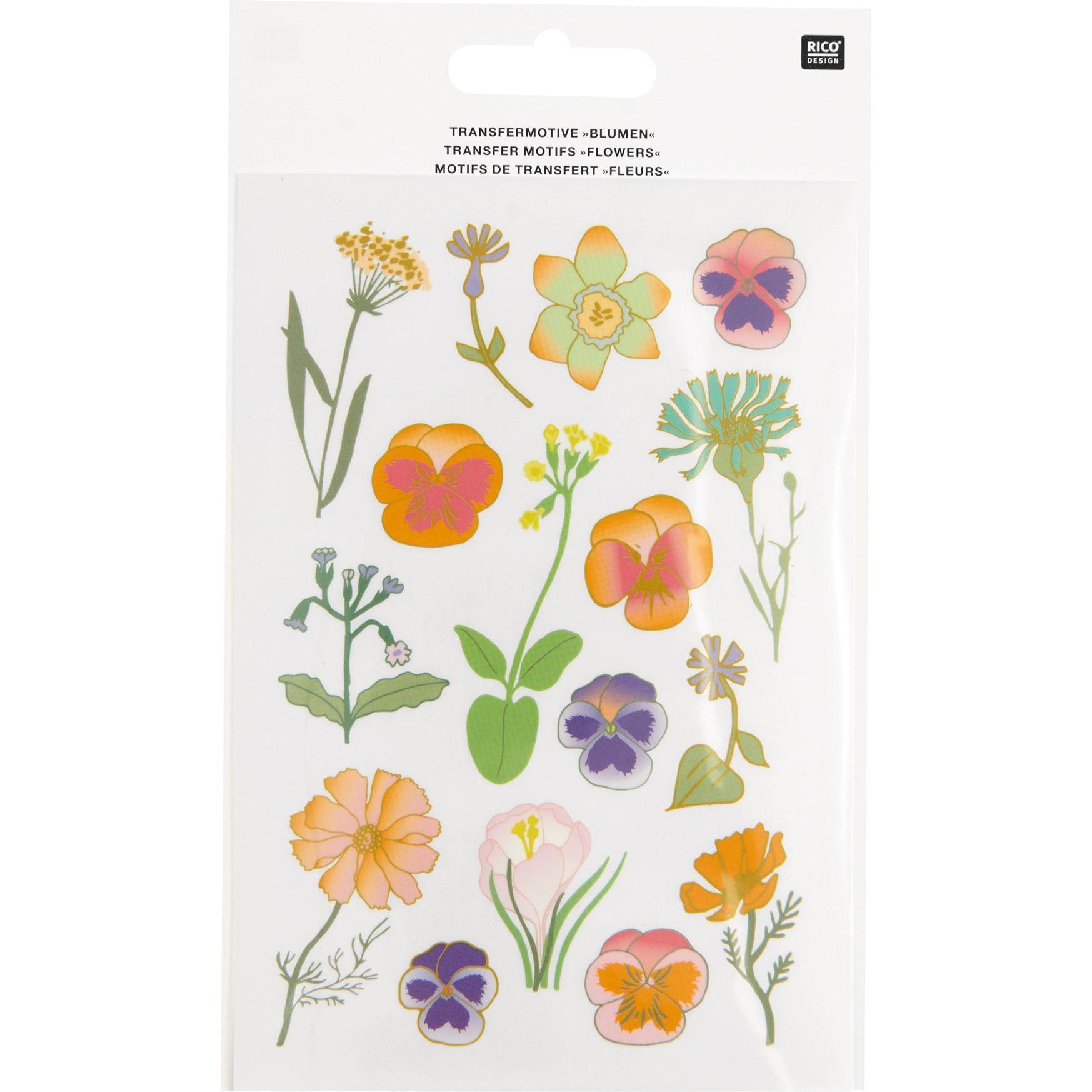 Thumbnail - Rico Design, Sticker, Transfermotive "Blumen"