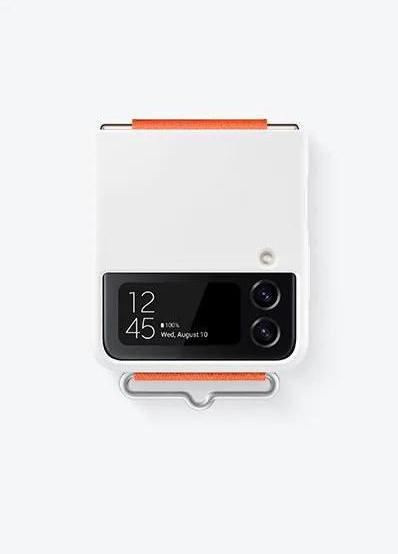 Image du produit Samsung Couverture en silicone avec sangle (Samsung Galaxy Z Flip4)