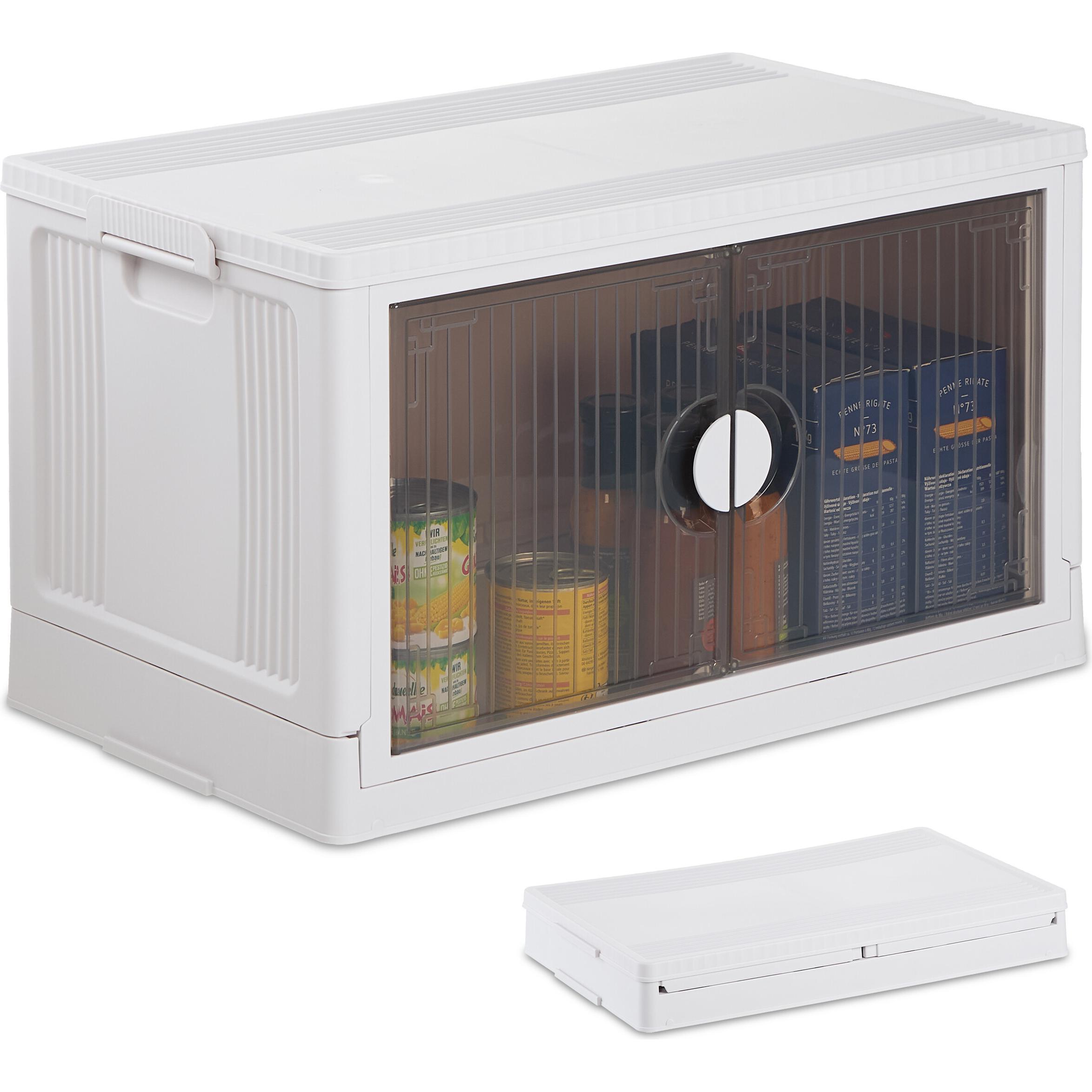 Relaxdays, Aufbewahrungsbox, Aufbewahrungsbox (74 l)