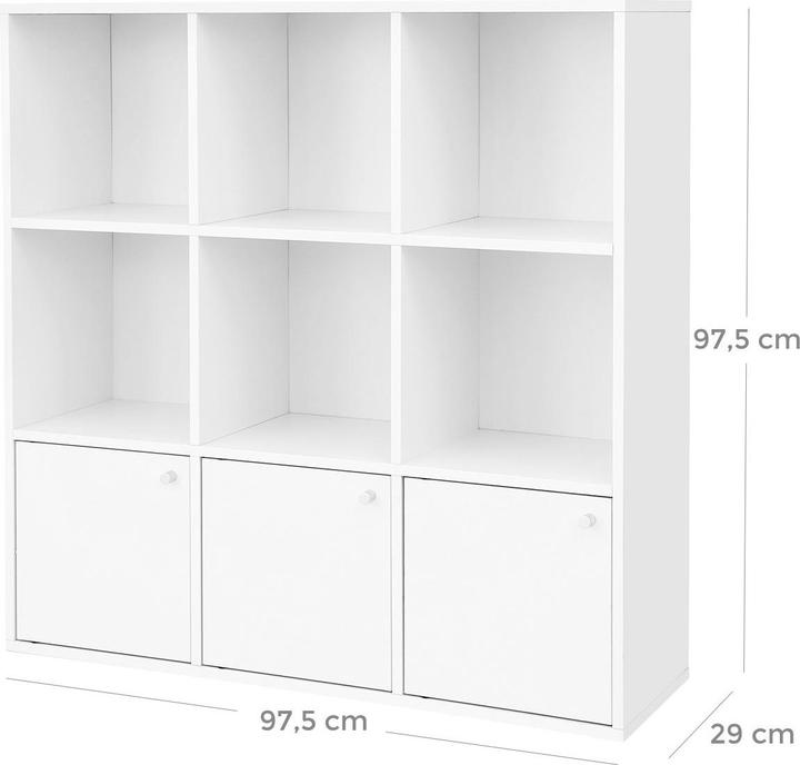 Produktbild Vasagle Eric (97.5 x 29 x 97.5 cm)