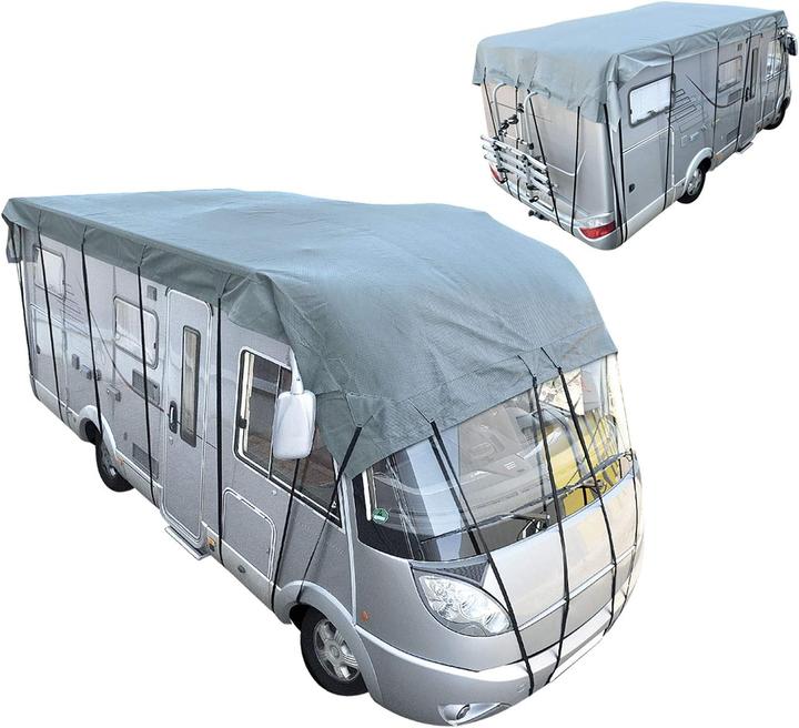 Actual product image Cartrend Roof protection tarpaulin 7.5 x 3m (L x W) 7.5m x 3m Suitable for (car brand): Universal
