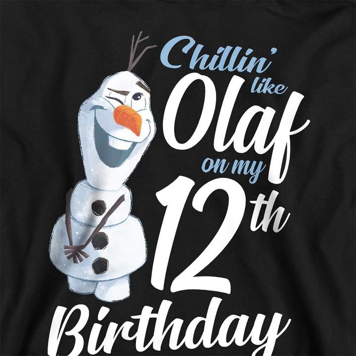 Produktbild Disney Frozen Chillin Like Olaf Kapuzenpullover 12er Geburstag (128)