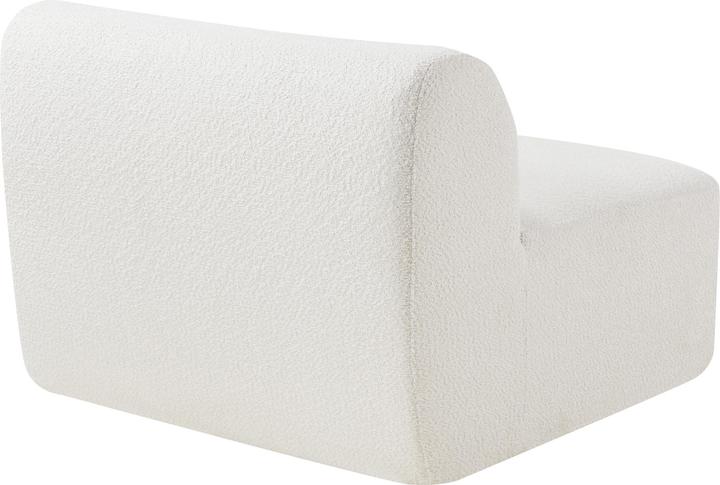 Produktbild En.Casa Sofa-Modul Hurvas Mittelelement Bouclé Cremeweiss