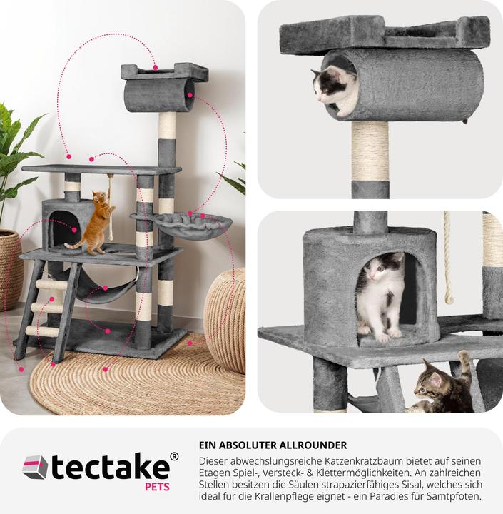 Actual product image tectake Stokeley (141 cm, Grey)