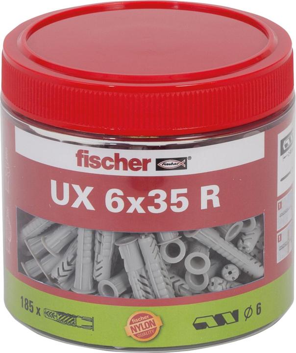 Produktbild Fischer Universaldübel UX 6x35 R Dose (185) (1 Stk.)
