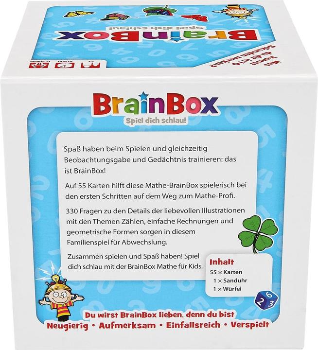 Actual product image Brainbox Brain Box Math for Kids (German)