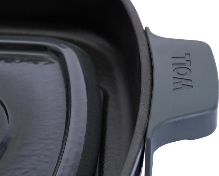 Image du produit Woll Grillpfanne Iron mit Steakpresse Carbon Grey (Poêle à grillades, Fonte)
