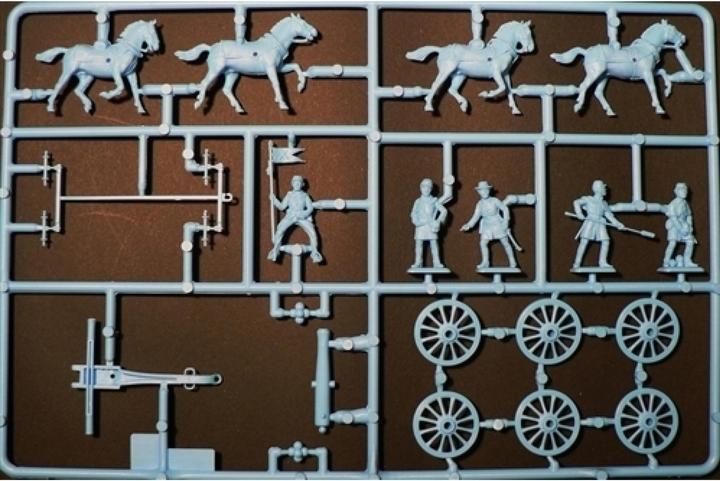 Actual product image Italeri Amer.civ.War Uni.artillery