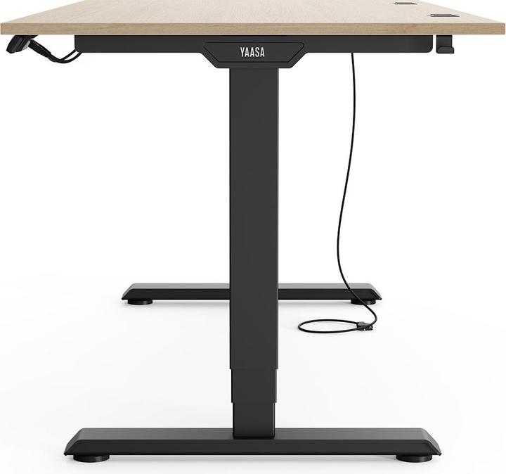Produktbild Yaasa Desk Essential - Höhenverstellbarer Schreibtisch (140 x 80 x 127 cm)