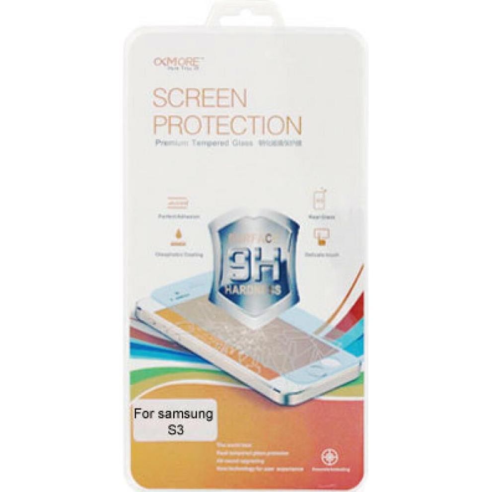 Okmore 9H Displayschutzfolie Glas Samsung Galaxy S3 (Samsung Galaxy S21), Smartphone Schutzfolie