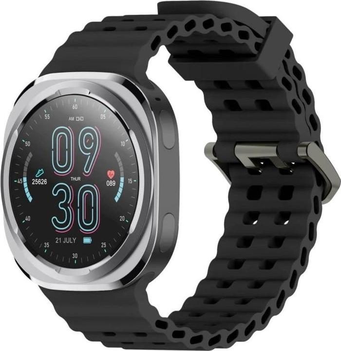 Actual product image Carneo GTR Falcon HR+/45/Sport Band/Schwarz (45 mm)