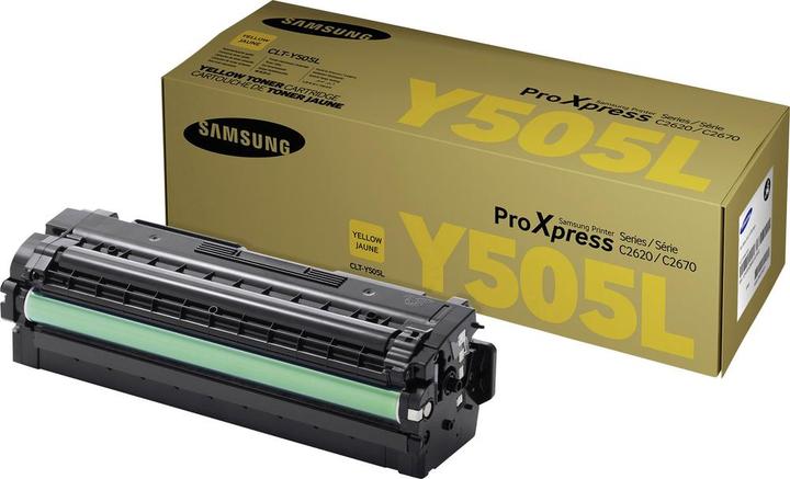 Actual product image Samsung Clt-Y505l (Y)
