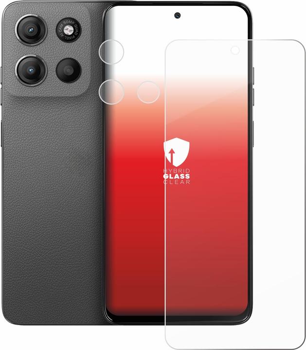 Produktbild upscreen Schutzglas Schutzfolie Displayschutz Display Schutz Glas Folie klar (1 Stück, Motorola Moto C)