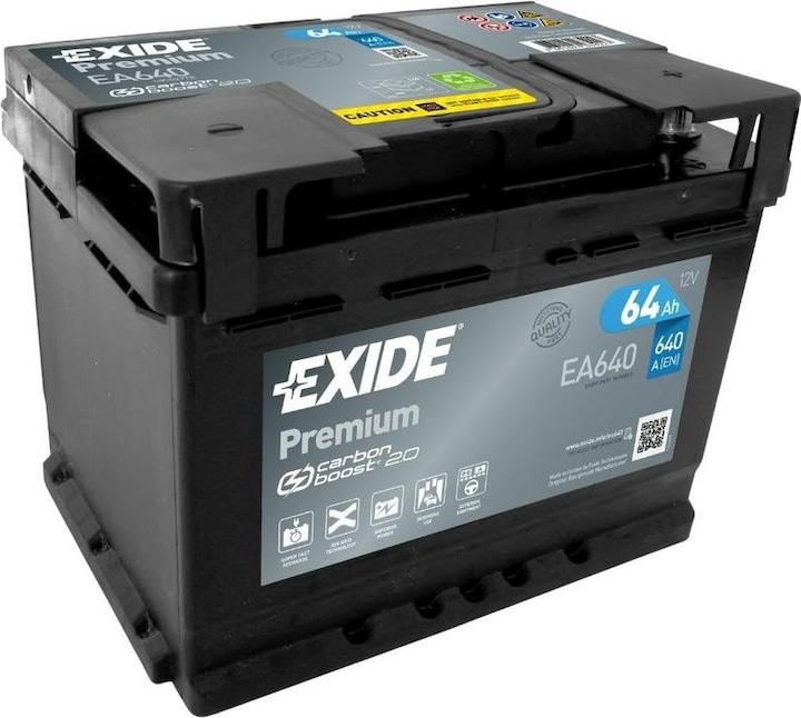 Premium Carbon Boost EA640 (12 V, 64 Ah, 640 A)