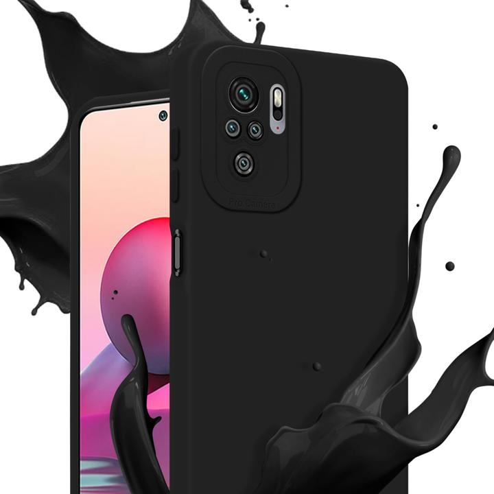 Actual product image Cadorabo Cover for Xiaomi RedMi NOTE 10 4G / RedMi NOTE 10S in TPU Fluid LM162 Style (Xiaomi Mi Note 10, Xiaomi Redmi Note 10S)