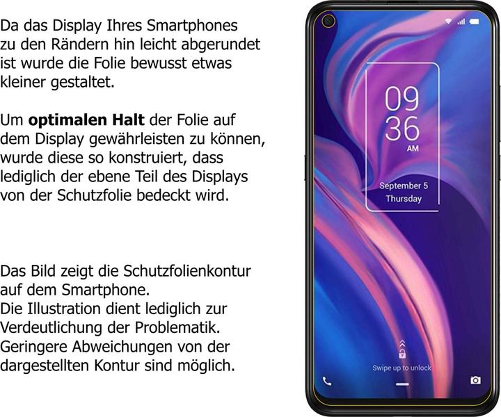 Image du produit Dipos Film de Protection d’écran Crystalclear (1 pcs, TCL Plex)