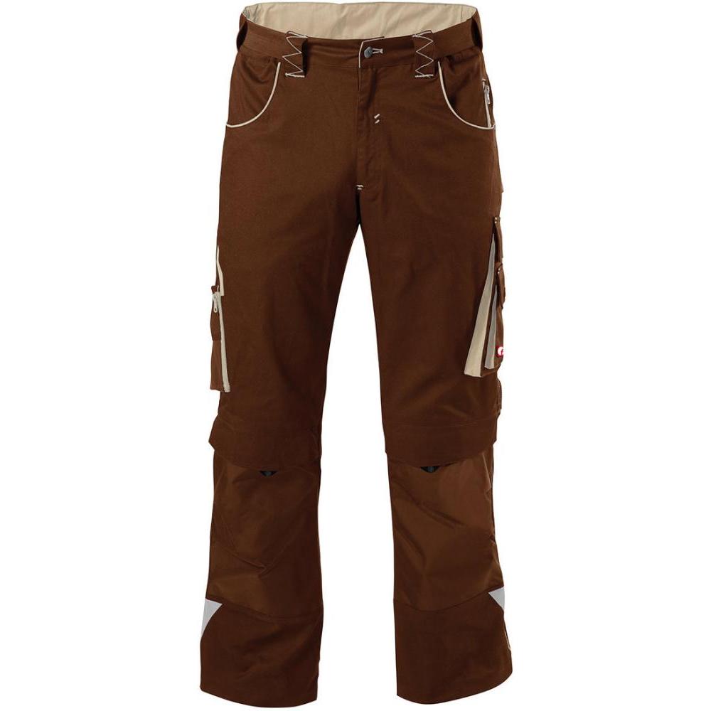 Magni, Arbeitshose, Format 4317784765473 – Fortis h-bundhose 24. Brown/beige. Gr. 27 (27)