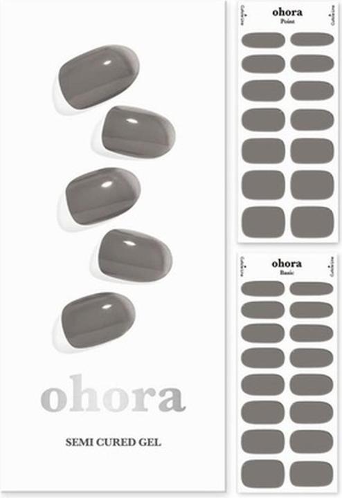 Immagine prodotto Ohora Strisce Gel Semi Polimerizzate N Tint Black - Funziona con qualsiasi lampada per unghie Qualità da (Nero)