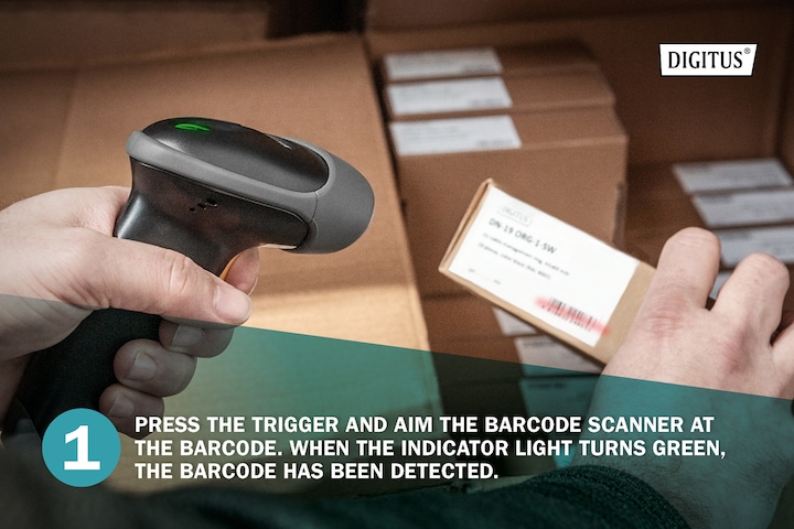 Produktbild Digitus DA-81002 (QR-Code, 1D-Barcodes, 2D-Barcodes)