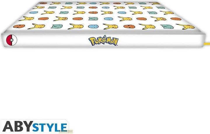 Actual product image ABYstyle Pokemon - Starters (A5, Plain, Hardcover)