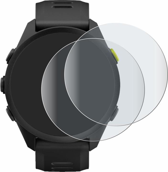 Produktbild BROTECT Fullscreen für Garmin Forerunner 70 Schutzfolie Displayschutz Folie Matt Entspiegelungsfolie