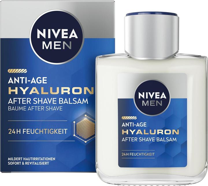 NIVEA Men Anti Age Hyaluron After Shave Balm 100ml (Balsamo dopobarba, 100 ml)