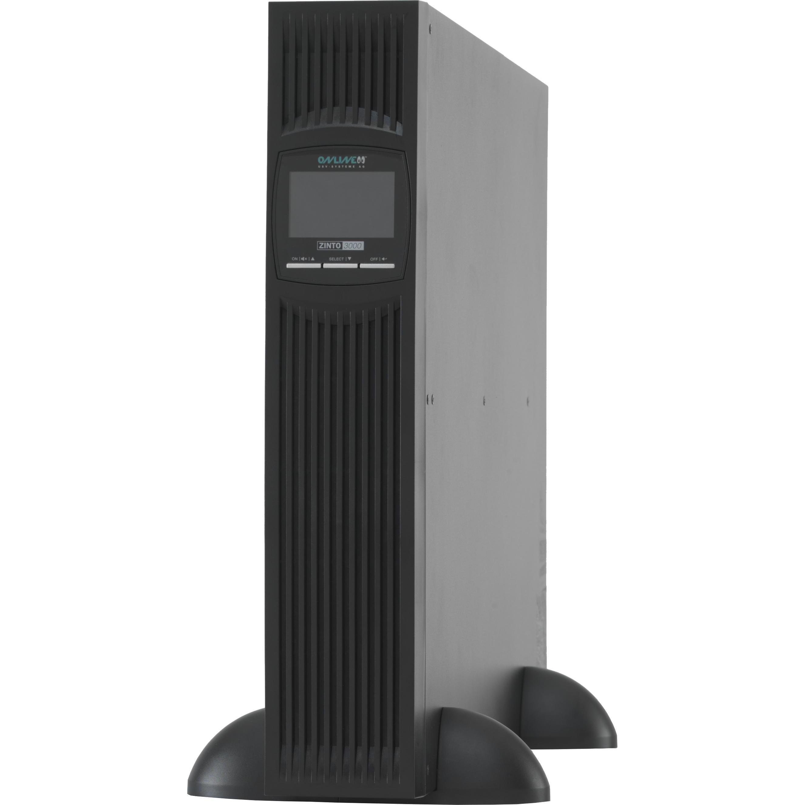 Online USV Zinto 3000, 3000VA/2700W (3000 VA, 2700 W, Line-Interaktiv USV), USV